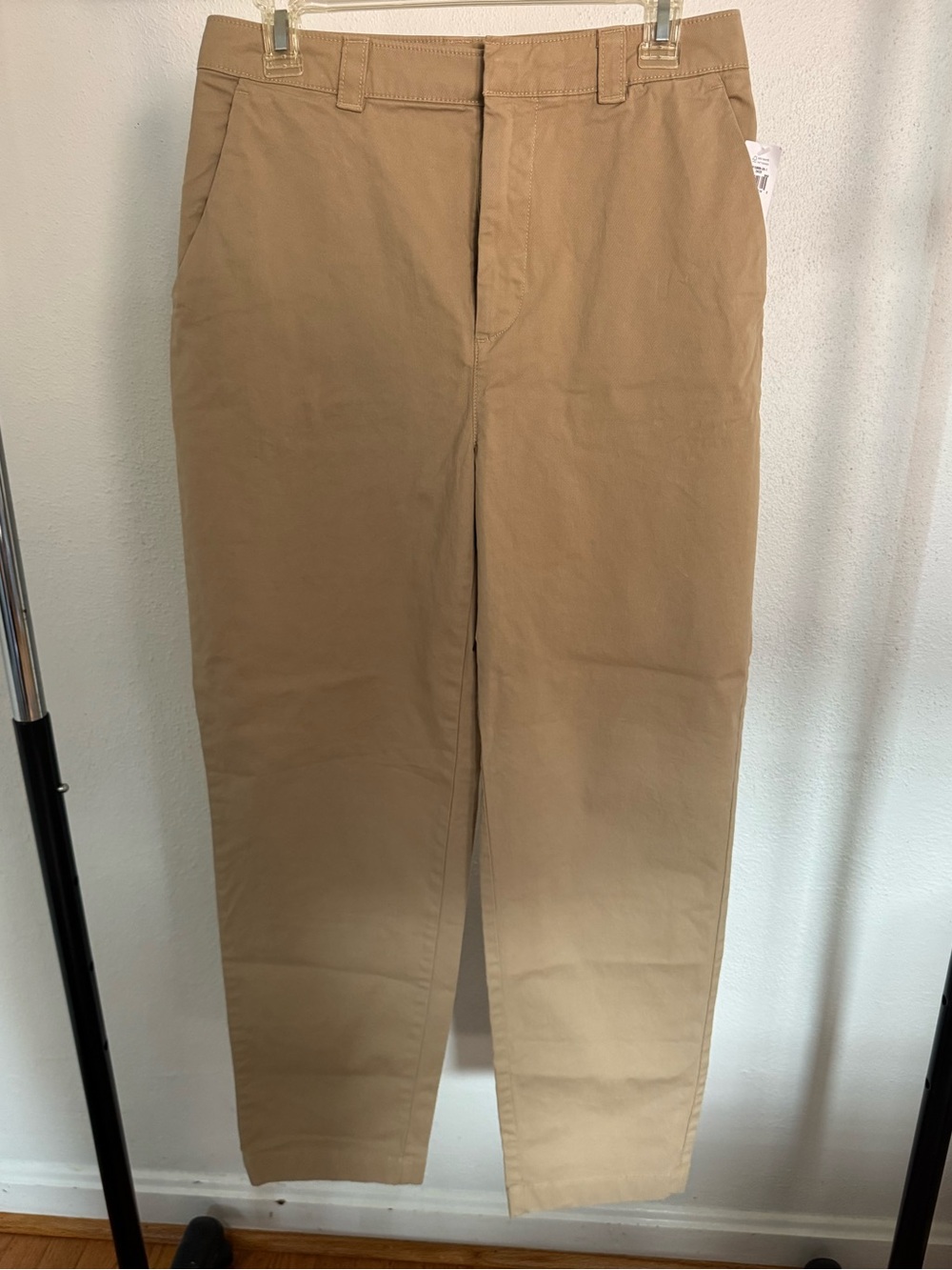 GAP Women’s Straight Chino Pants in Khaki Tan Size 4 Tall NWT